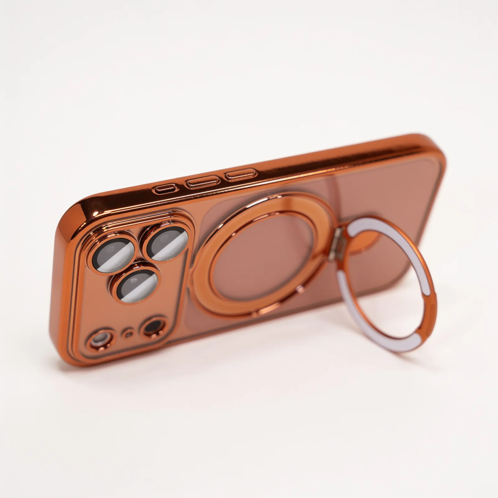 iPhone-hoesje met standaard en lensbescherming